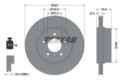 2x Bremsscheibe Hinterachse für BMW X3