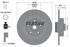 2x Bremsscheibe Hinterachse für RENAULT ESPACE IV VEL SATIS