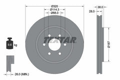 2x Bremsscheibe Vorderachse für NISSAN NAVARA NP300 Pick-up PATHFINDER III