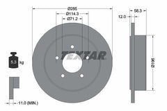2x Bremsscheibe Hinterachse für FORD USA EXPLORER