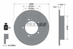2x Bremsscheibe Vorderachse für SUZUKI JIMNY Geländewagen offen geschlossen