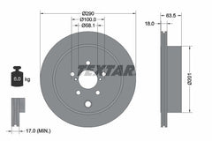 2x Bremsscheibe Hinterachse für SUBARU TOYOTA BRZ IMPREZA Schrägheck Stufenheck
