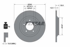 2x Bremsscheibe Hinterachse für HYUNDAI i30 FASTBACK