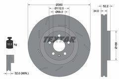Bremsscheibe Vorderachse links für PORSCHE MACAN