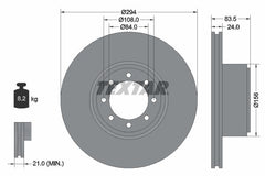 2x Bremsscheibe Hinterachse für IVECO DAILY IV Kasten Pritsche/Fahrgestell V VI