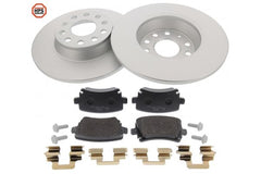 Bremsensatz Scheibenbremse Hinterachse für AUDI SEAT SKODA VW A3 Sportback
