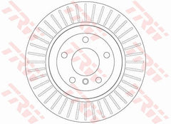 2x Bremsscheibe Hinterachse für BMW 5 Touring