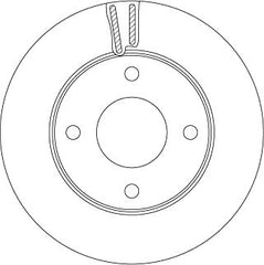 2x Bremsscheibe Vorderachse für NISSAN EVALIA Bus NV200 Kasten
