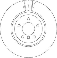 2x Bremsscheibe Hinterachse für BMW 5 Touring 6 Cabriolet