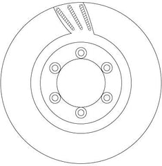 2x Bremsscheibe Vorderachse für SSANGYONG REXTON / II