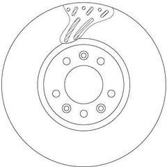 2x Bremsscheibe Vorderachse für CITROËN OPEL PEUGEOT TOYOTA JUMPY III Kasten