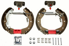 Bremsbackensatz Hinterachse für CHEVROLET DAEWOO AVEO / KALOS Stufenheck