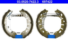 Bremsbackensatz Hinterachse für FIAT OPEL DOBLO Pritsche/Fahrgestell Kombi Cargo