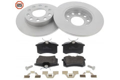 Bremsensatz Scheibenbremse Hinterachse für AUDI SEAT A4 B6 Avant Cabriolet B7