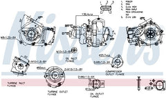 Turbolader Abgasturbolader für BMW ALPINA 5 Touring X3 D3 Kombi Coupe