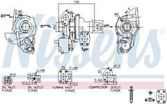Turbolader Abgasturbolader für CITROËN FIAT OPEL PEUGEOT VAUXHALL DS BERLINGO