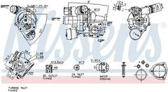 Turbolader Abgasturbolader für CITROËN OPEL PEUGEOT DS C4 GRAND PICASSO II
