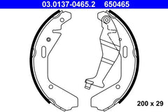 Bremsbackensatz Hinterachse für OPEL SUBARU SUZUKI AGILA JUSTY III IGNIS I II