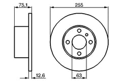 2x Bremsscheibe Vorderachse für BMW 3