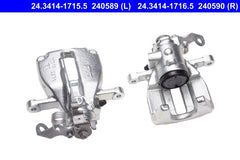 Bremssattel Hinterachse links für CITROËN PEUGEOT JUMPY II Pritsche/Fahrgestell