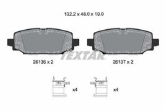 Bremsbelagsatz Scheibenbremse Hinterachse für JEEP WRANGLER IV
