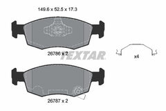 Bremsbelagsatz Scheibenbremse Vorderachse für FIAT LANCIA 500 C 500e Cabriolet