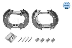 Bremsbackensatz Hinterachse für NISSAN RENAULT MICRA III C+C NOTE CLIO