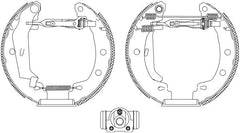 Bremsbackensatz Hinterachse für RENAULT MEGANE I Hatchback Van Classic Coach