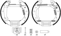 Bremsbackensatz Hinterachse für CHEVROLET DAEWOO MATIZ
