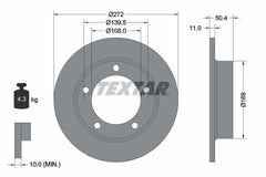 2x Bremsscheibe Vorderachse für LADA NADESCHDA NIVA Geländewagen geschlossen