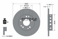 2x Bremsscheibe Vorderachse für MERCEDES-BENZ 190