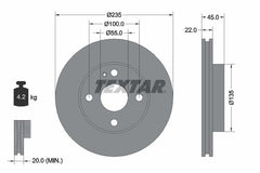 2x Bremsscheibe Vorderachse für MAZDA 323 C IV V F VI Schrägheck P S Stufenheck