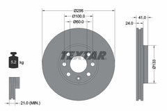 2x Bremsscheibe Vorderachse für OPEL CHEVROLET ASTRA G Stufenheck Caravan CC