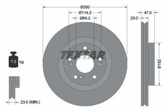 2x Bremsscheibe Vorderachse für HONDA CIVIC VIII Hatchback
