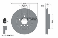 2x Bremsscheibe Vorderachse für BMW MINI 2 Active Tourer Cabriolet CLUBMAN