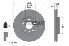2x Bremsscheibe Vorderachse für VOLVO V40 Schrägheck Cross Country