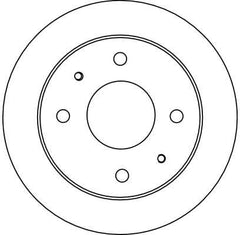 2x Bremsscheibe Vorderachse für HYUNDAI ATOS