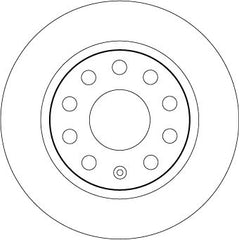 2x Bremsscheibe Hinterachse für SKODA OCTAVIA III Combi