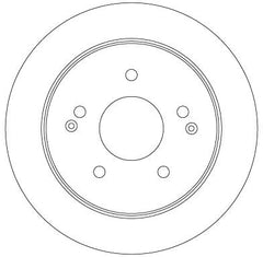 2x Bremsscheibe Hinterachse für SSANGYONG ACTYON II SPORTS I KORANDO VAN