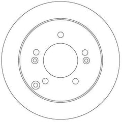 2x Bremsscheibe Hinterachse für KIA MAGENTIS II