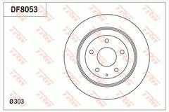 2x Bremsscheibe Hinterachse für MAZDA CX-5 CX-30 MX-30 Van