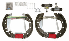 Bremsbackensatz Hinterachse für AUDI SEAT SKODA VW 80 B4 Avant 100 C3 A2 AROSA