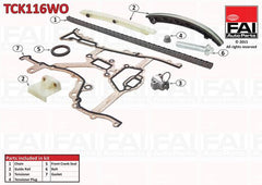 Steuerkettensatz für OPEL AGILA ASTRA G Stufenheck CC H Caravan GTC CLASSIC