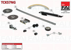Steuerkettensatz für OPEL SAAB SIGNUM CC VECTRA C Caravan 9-3 Cabriolet Kombi