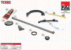 Steuerkettensatz für TOYOTA RACTIS YARIS VERSO / VIOS Stufenheck VAN