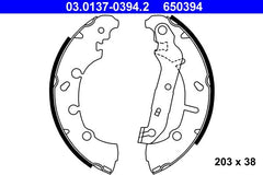Bremsbackensatz Hinterachse für FORD MAZDA FIESTA IV V FUSION KA PUMA STREET Van