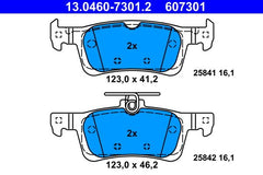 Bremsbelagsatz Scheibenbremse Hinterachse für PEUGEOT 308 SW II Kasten/Kombi