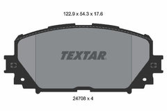 Bremsbelagsatz Scheibenbremse Vorderachse für DAIHATSU TOYOTA CHARADE VIII