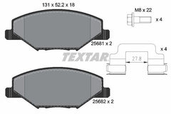 Bremsbelagsatz Scheibenbremse Vorderachse für SKODA VW FABIA II Combi III Kombi