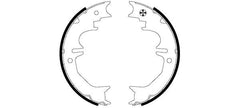 Bremsbackensatz Feststellbremse Hinterachse für TOYOTA FJ CRUISER LAND 90 PRADO